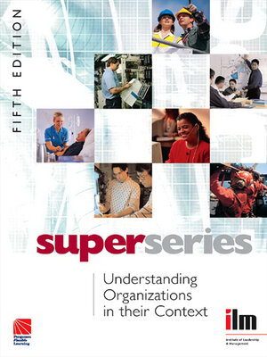 cover image of Understanding Organisations in their Context